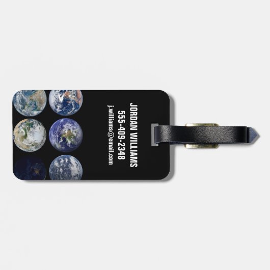 Bildvergleich der ikonischen Ansichten des Planete Gepäckanhänger (Rückseite horizontal)