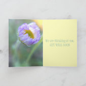 Bildvorlage für Blumenbilder mit Inspiration Karte (Innenseite)