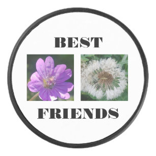 Bildvorlage für die besten Freunde Eishockey Puck