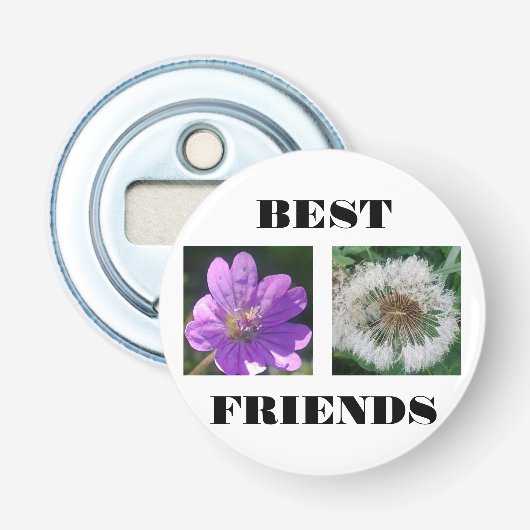 Bildvorlage für die besten Freunde Flaschenöffner (Vorderseite)