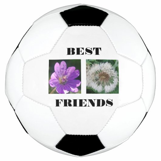 Bildvorlage für die besten Freunde Fußball (Vorderseite)