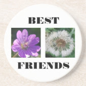 Bildvorlage für die besten Freunde Getränkeuntersetzer (Vorne)
