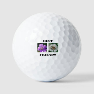 Bildvorlage für die besten Freunde Golfball