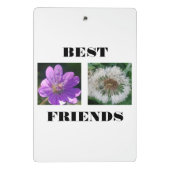 Bildvorlage für die besten Freunde Mini Klemmbrett (Rückseite)