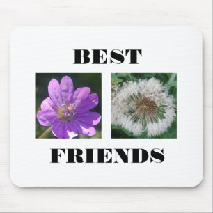 Bildvorlage für die besten Freunde Mousepad