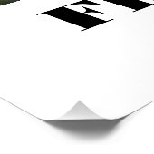 Bildvorlage für die besten Freunde Poster (Ecke)