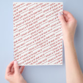 Bildvorlage für die Größe 8x10 Flyer (Hand)