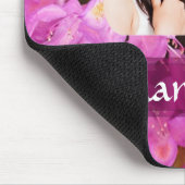 Bildvorlage für die rosa Blume Mousepad (Ecke)