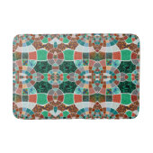 Bildwiederholung mit leichter Fraktal-Wirkung Badematte (Vorderseite)