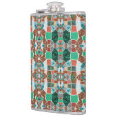 Bildwiederholung mit leichter Fraktal-Wirkung Flachmann (Links)