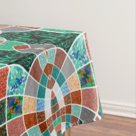 Bildwiederholung mit leichter Fraktal-Wirkung Tischdecke