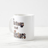 Bildzeichen für Hühner und Roosters, Kaffeetasse (Vorderseite Links)