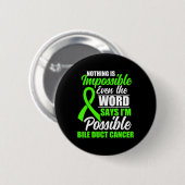 Bile Duct Cancer Awareness 2 Button (Vorne & Hinten)