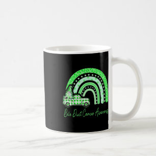 Bile Duct Cancer Awareness Green Gnomes Truck Rain Kaffeetasse