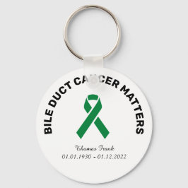 Bile Duct Cancer Awareness Memory Schlüsselanhänger