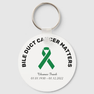 Bile Duct Cancer Awareness Memory Schlüsselanhänger