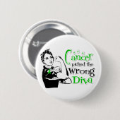 Bile Duct Cancer hat die falsche Diva gefunden Button (Vorne & Hinten)
