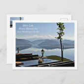 Bileća Lake, Bosnien-Herzegowina nr.Montengegro bo Postkarte (Vorne/Hinten)