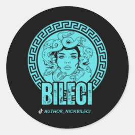 Bileci Logo-Aufkleber Runder Aufkleber