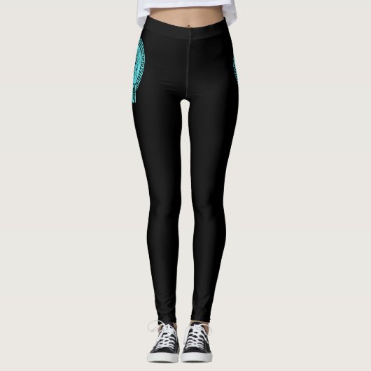 Bileci-Logo Leggings (Vorderseite)