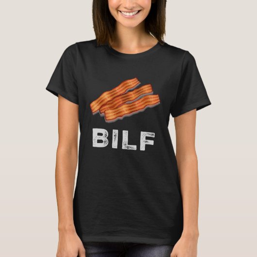 Bilf Bacon Pork Strips Unglaublich witzig T-Shirt (Vorderseite)