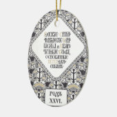 Bilibins Konzertprogramm-Ornament Keramikornament (Links)