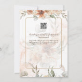 Bilingual Invitación de Boda Boho Pampa Grass Einladung (Rückseite)