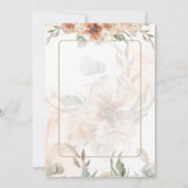 Bilingual Invitación de Boda Boho Template Einladung (Rückseite)