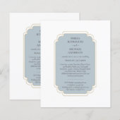 Bilingual Spanish Boda Budget Wedding (Vorne/Hinten)