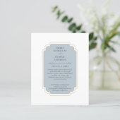 Bilingual Spanish Boda Budget Wedding (Stehend Vorderseite)