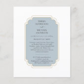 Bilingual Spanish Boda Budget Wedding (Vorderseite)