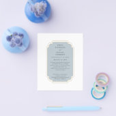 Bilingual Spanish Boda Budget Wedding Flyer (Einzeln)