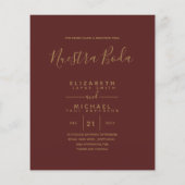 Bilingual Spanish BODA English Wedding (Rückseite)