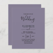 Bilingual Spanish BODA English Wedding (Vorne/Hinten)