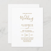 Bilingual Spanish BODA English Wedding (Vorne/Hinten)