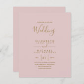 Bilingual Spanish BODA English Wedding (Vorne/Hinten)