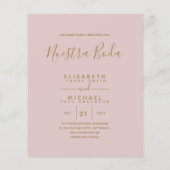 Bilingual Spanish BODA English Wedding (Rückseite)