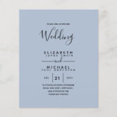 Bilingual Spanish BODA English Wedding (Vorderseite)
