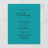 Bilingual Spanish BODA English Wedding (Vorderseite)
