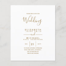 Bilingual Spanish BODA English Wedding