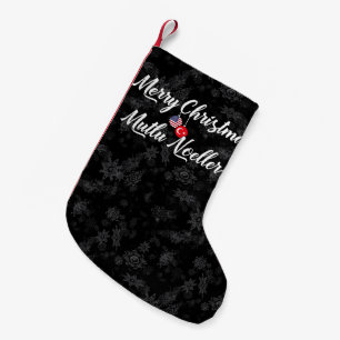 Bilingual Turkish American Xmas Strumpf Kleiner Weihnachtsstrumpf