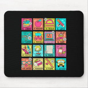 Bilinguale Lehrerin Byck To School Spanischlehrer Mousepad