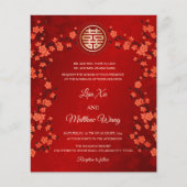 BILINGUALER HAUSHALT Kirschbrlossom | Chinesische Flyer (Vorne)