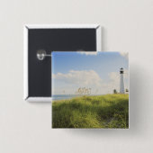 Bill Baggs Cape Florida Leuchtturm, Bill Baggs Button (Vorne & Hinten)