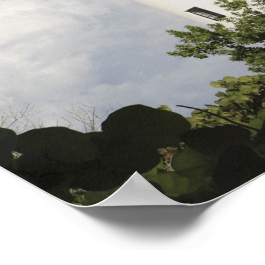 Bill Baggs Cape Florida Lighthouse, Bill Baggs 2 Poster (Ecke)