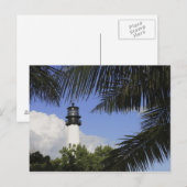 Bill Baggs Cape Florida Lighthouse, Bill Baggs 2 Postkarte (Vorne/Hinten)