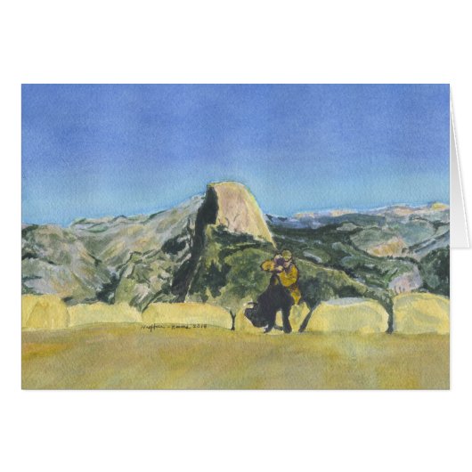 Bill bei Glacier Point, Yosemite (Vorderseite (Horizontal))
