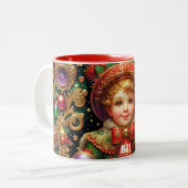 BILL~ CHRISTMAS KIND ~ ZWEIFARBIGE TASSE (Vorderseite Links)