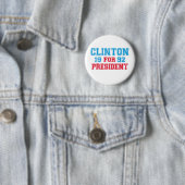 Bill Clinton 1992 Button (Beispiel)
