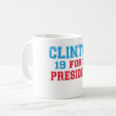 Bill Clinton 1992 Kaffeetasse (Vorderseite Links)